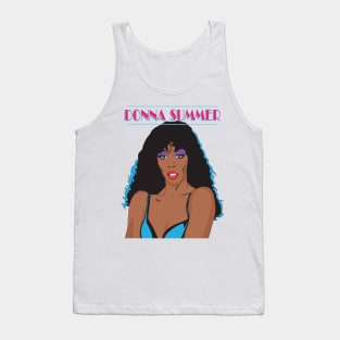 Donna Summer Fanart Tank Top